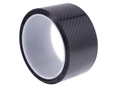 Safety/decorative Tape 50 Mm X 3 M, with CARBON Structure, Black