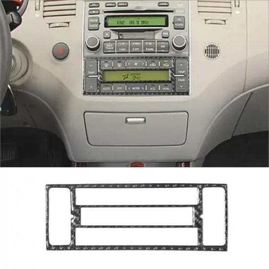 Carbon Fiber Interior Climate Control Cover Trim For Hyundai Azera 2006-2011