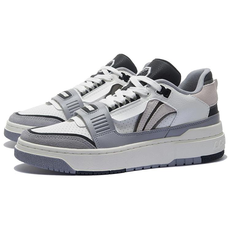 Li Ning Rookie Synthetic Leather, Split Suede Cushioning Slip Resistant Abrasion Resistant Coverage Support Low Top ABCS003-1