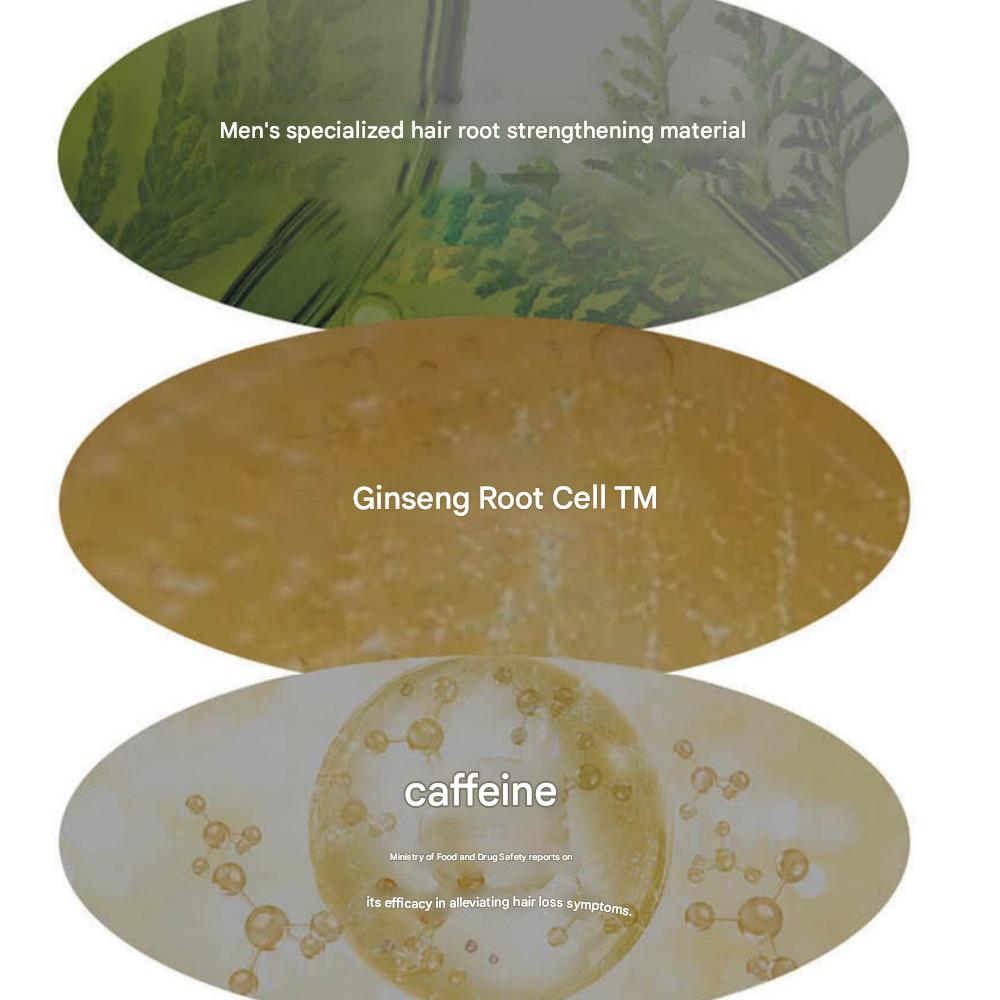 RYO Root:Gen Men's Customized Hair Loss Treatment Shampoo with Tea tree and Eucalyptus Scent, 515ml