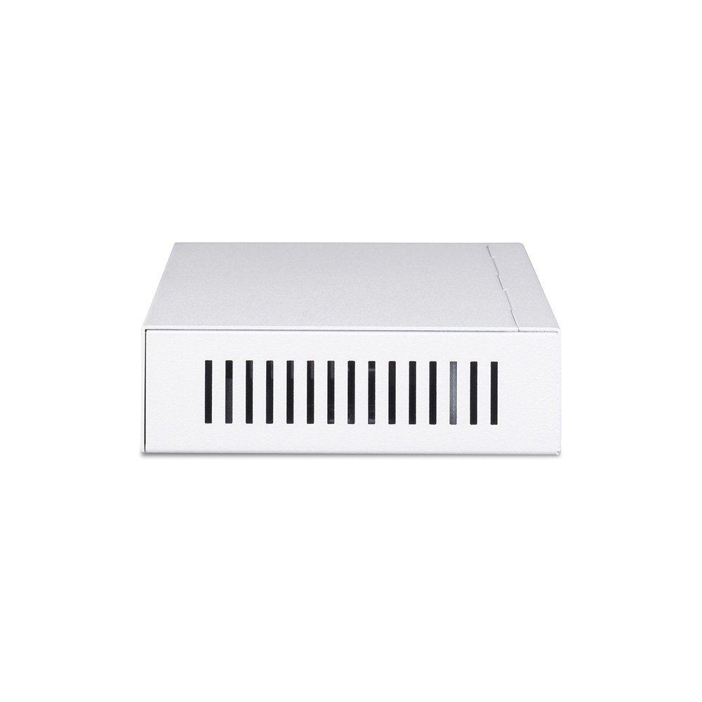 Buffalo Compatible Metal Housing Power Supply 8 Ports White Switching Hub 10/100Mbps Built-in LSW4-TX-8NS/WH