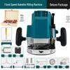 High-Power Multi-Functional Router: Industrial-Grade Bakelite Milling, Woodworking Engraving, Trimming, and Grooving Machine. Electric Tools.