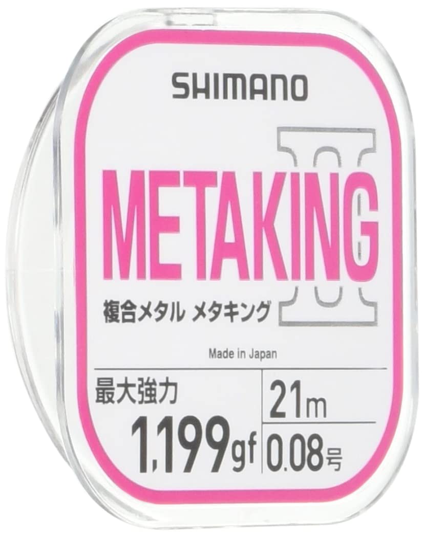 

Shimano Meta King II 2021 Metal Line Pink 21m for Ayu LG-A21U (Sweetfish)