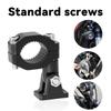 Motorcycle Headlight Spotlight Mount Bracket Motorbike Head Light Lamp Holder Support Adjustable Bumper Mount Clamp