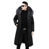 Winter removable liner men's clothing medium and long imitation fur integrated warm imitation fur jacket men's clothing