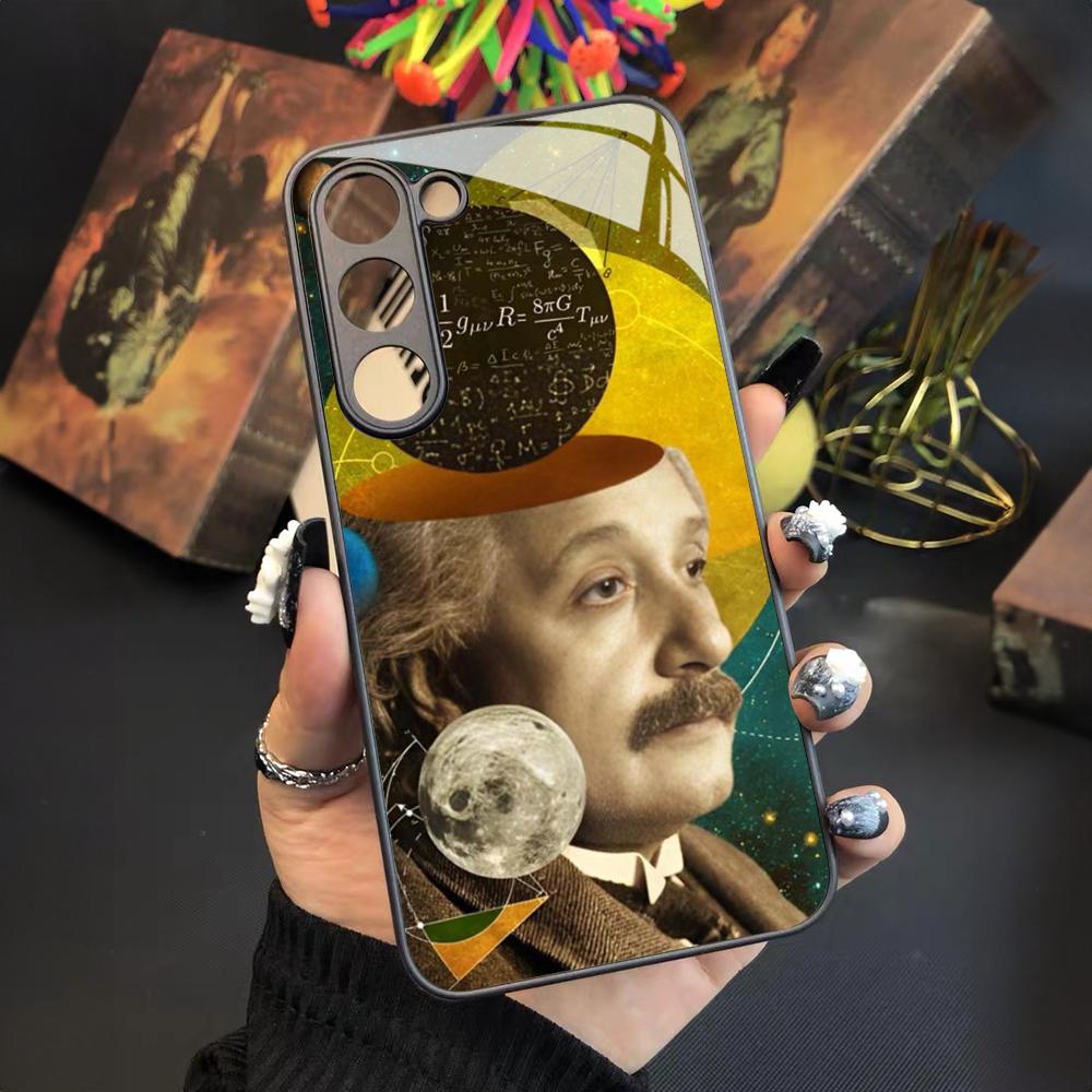 Sigmund psychoanalysis Freud Phone Case for Samsung Galaxy S24 S23 S22 S21 S20 A24 A34 A54 A53 Note20 M54 Fe Ultra Plus Glass