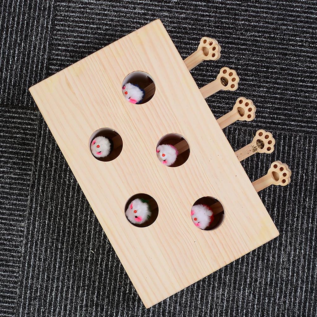 Katzen Spielzeug Whack Mole Kratzbrett Spielzeug Interaktiv Ruhe Spielen Lustige Katze Interaktiv Multifunktional Katzen Zubehör