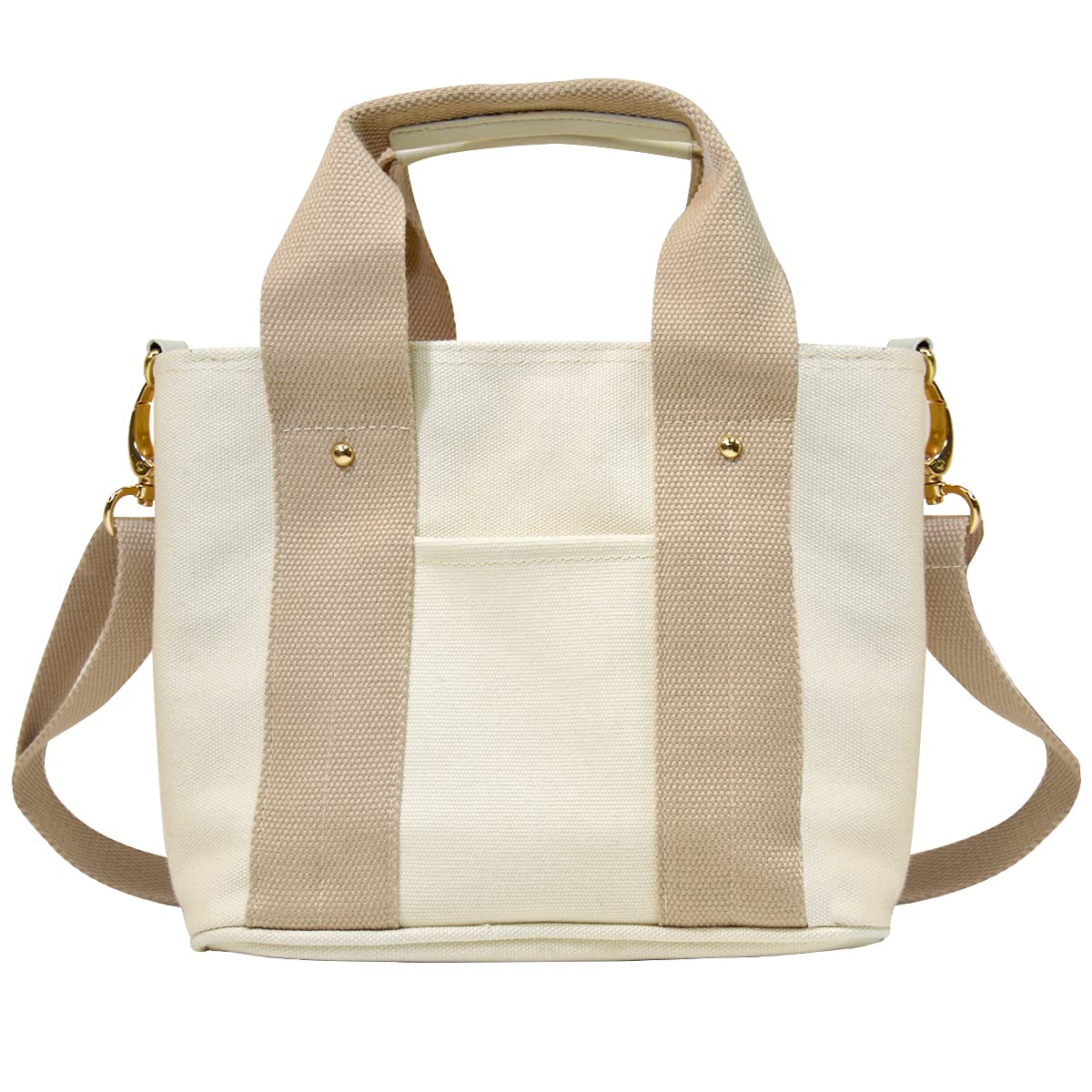 

Tote shoulder large mini tote mini lunch x pink beige [Gisele] bag, bag, women s, small, capacity, lightweight, canvas, divider, plain, 2-way, bag,