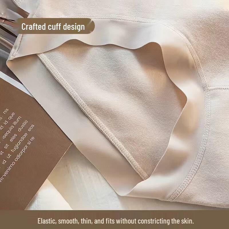 FitonTon Women's High-Waist Cotton Briefs (4-Pack)