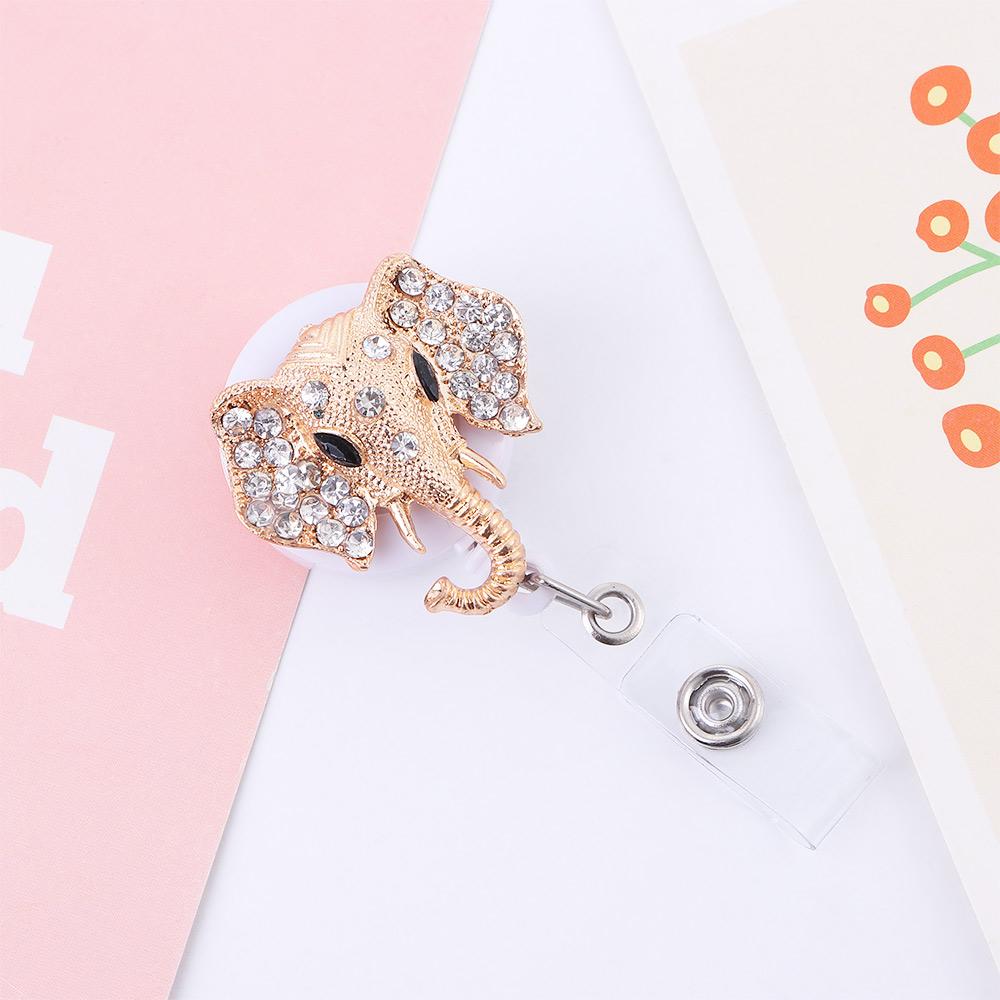 Card Clips Chest Card ID Card Clips Nurse Badge Clip Retractable Badge Reel Hospital Badge Holder