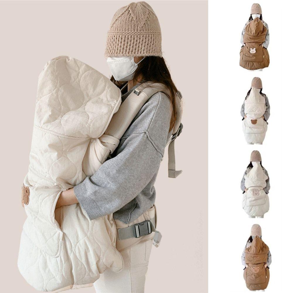 

Thicken Hooded Cloak Cartoon Newborn Swaddle Sleeping Quilt Baby Stroller Blanket Cover Rabbit білий