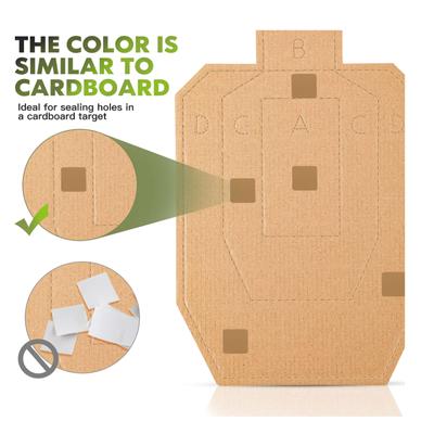 3 Roll Target Sticker Self Adhesive Target Labels Shooting Target Sticker for Shooting Range Practice Shooting Cardboard