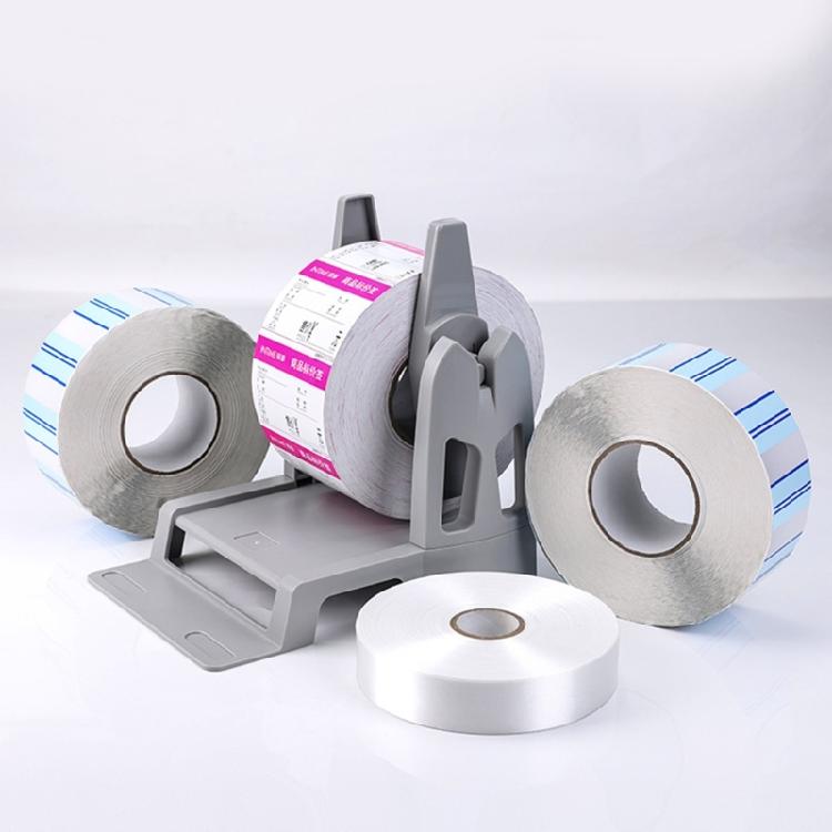 Thermo-Etikettenhalter Druckerständer für Barcode-Drucker Etikettenregal Externer Rollenpapierhalter Zubehör Handbuch