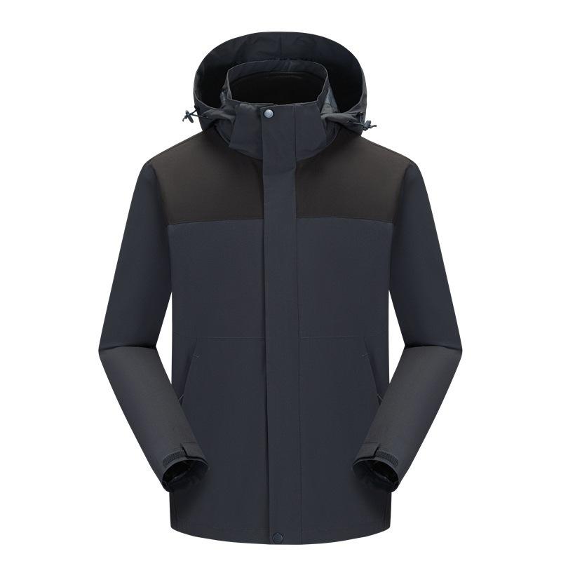 New Outdoor Three-in-one Jacket with Detachable Cap