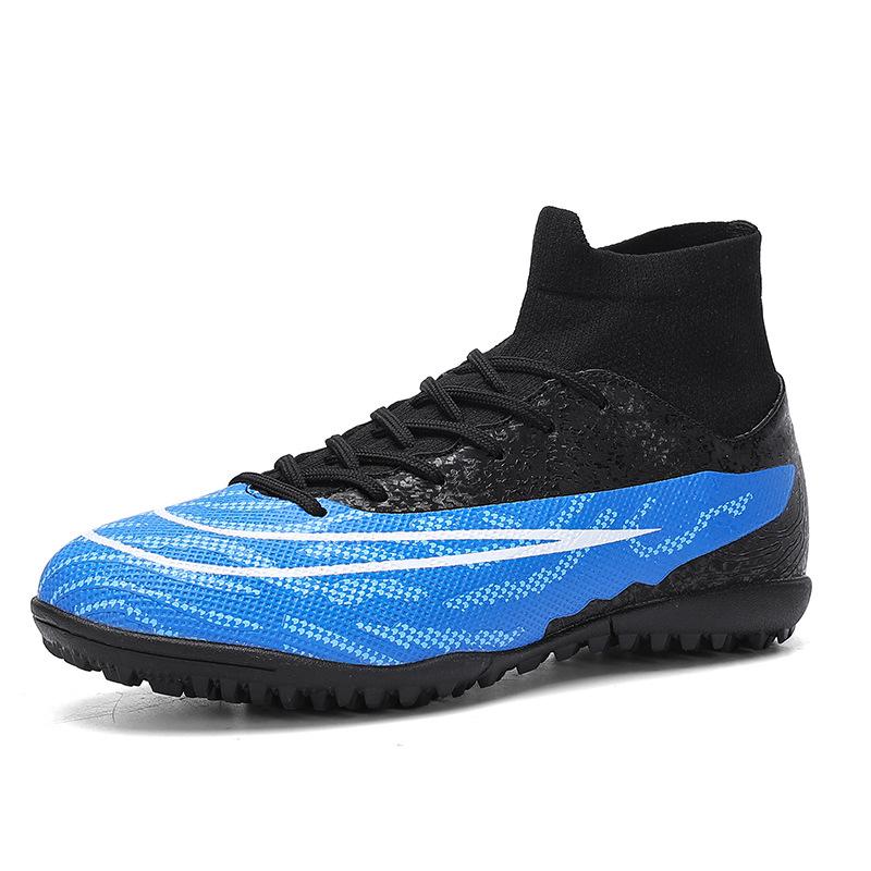 

Футбольные бутсы 2025FG с длинными шипами, сломанный шип, для мальчиков и девочек, спортивная обувь для тренировок на траве для подростков 46