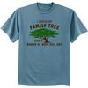 I Shook My Family Tree And A Bunch Of Nuts Fell Out Funny T Shirt Blue Tee