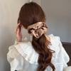 Multi Color Ponytail Hair Scrunchies Large Size Hair Bands Classic Elastic Hair Ties  Girls