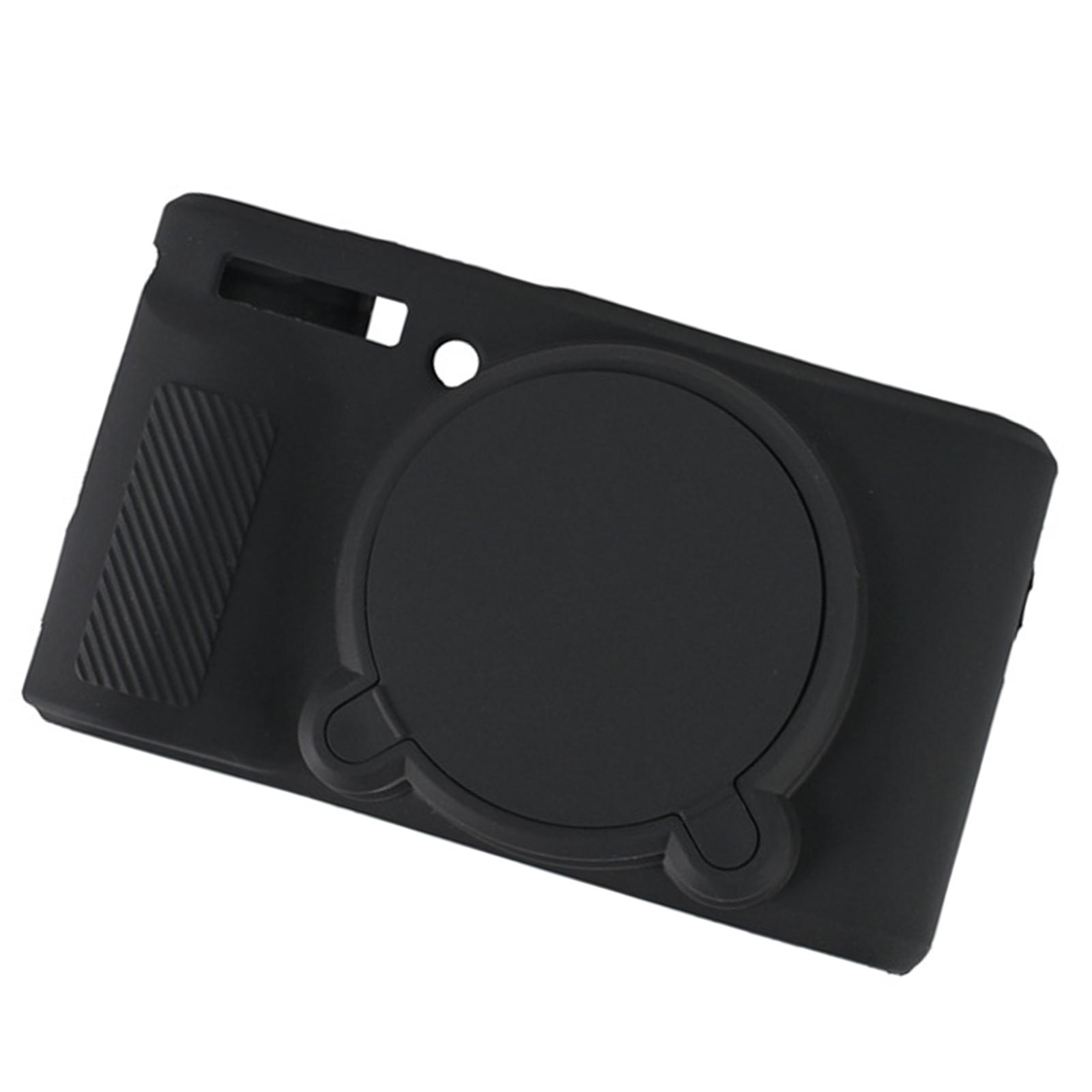 

Защитный силиконовый чехол для цифровых камер Canon SX740 и SX730, водонепроницаемый и с мягкой внутренней подкладкой чёрный