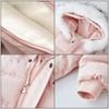 Thick Warm Infant Baby Jumpsuit Hooded Inside Fleece Boy Girl Winter Autumn Overalls Children Outerwear Kids Snowsuit