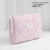 High-Capacity Quilted Floral Cosmetic Handbag