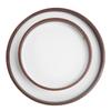 LED Ceiling Light Fixture Walnut Wood Grain Flush Mount Round Remote Control Light 3 Color