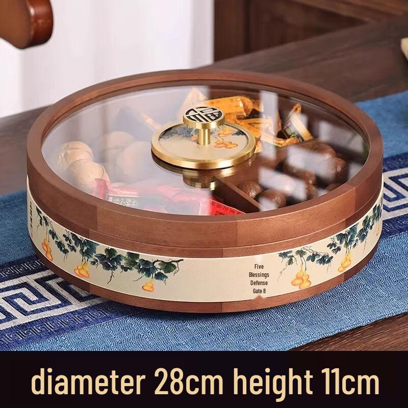 

New Chinese Style Wooden Dry Fruit Platter