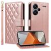 Crossbody Card Solt Wallet Leather Case for Redmi Note 13 Pro Plus 13C 12 11 12T POCO X6 5G 13T Lanyard Book Fragrant Wind Cover