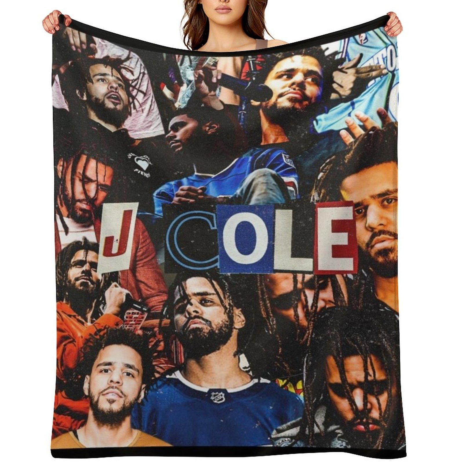 Cole Album Vintage Throw Blanket Decorative Sofa Stuffeds Luxury Brand Comforter Blankets 30x40in