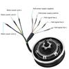 48V 1000W Hub Motor Electric Scooter Hub Motor Electric Bike Brushless Disc Brake Hub Motor for 10 Inch Outer Tire Hub Motor