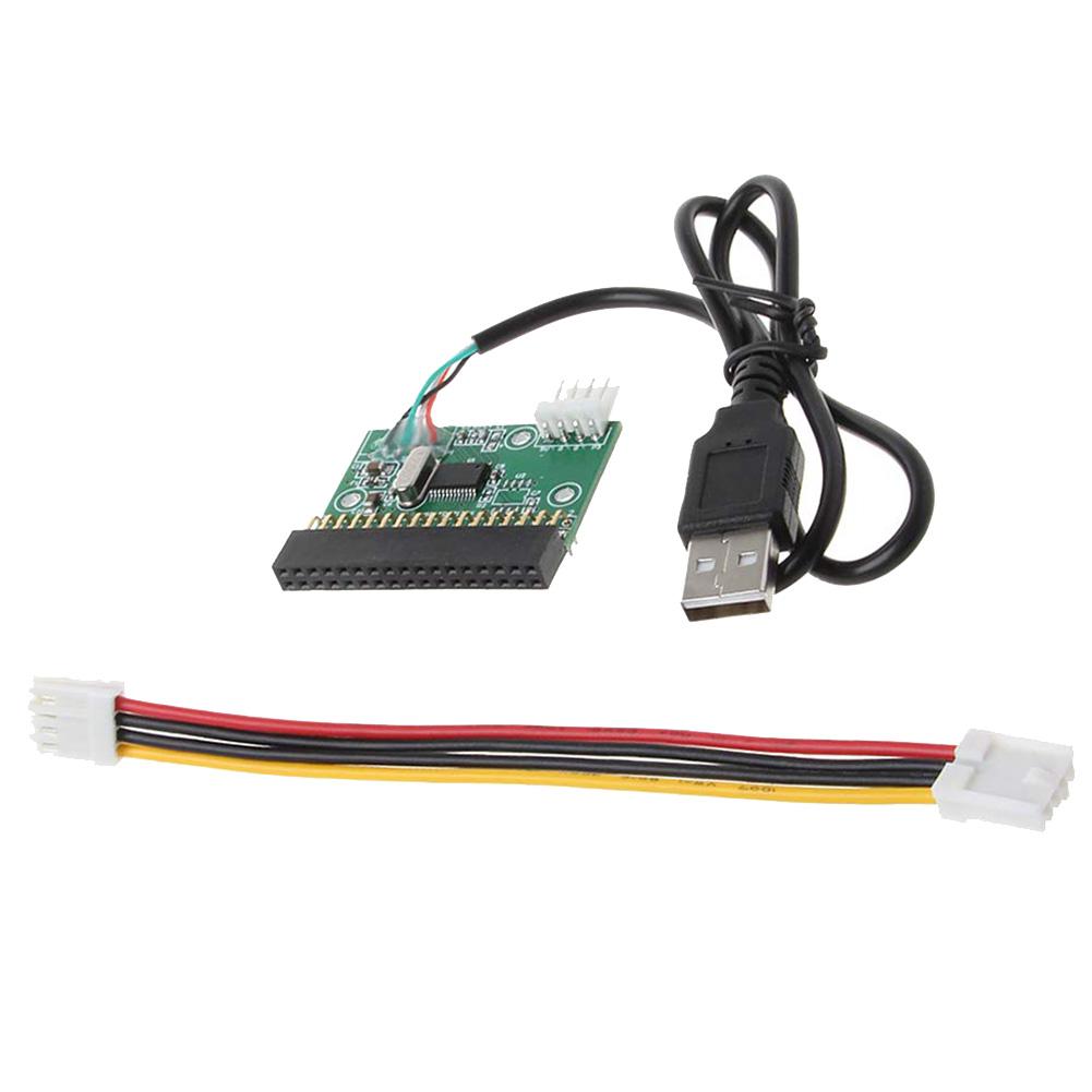 1.44Mb 3.5Inch Floppy Drive Connector 34 Pin to USB Cable Adapter Pcb Board,USB Disk to Floppy Disk A