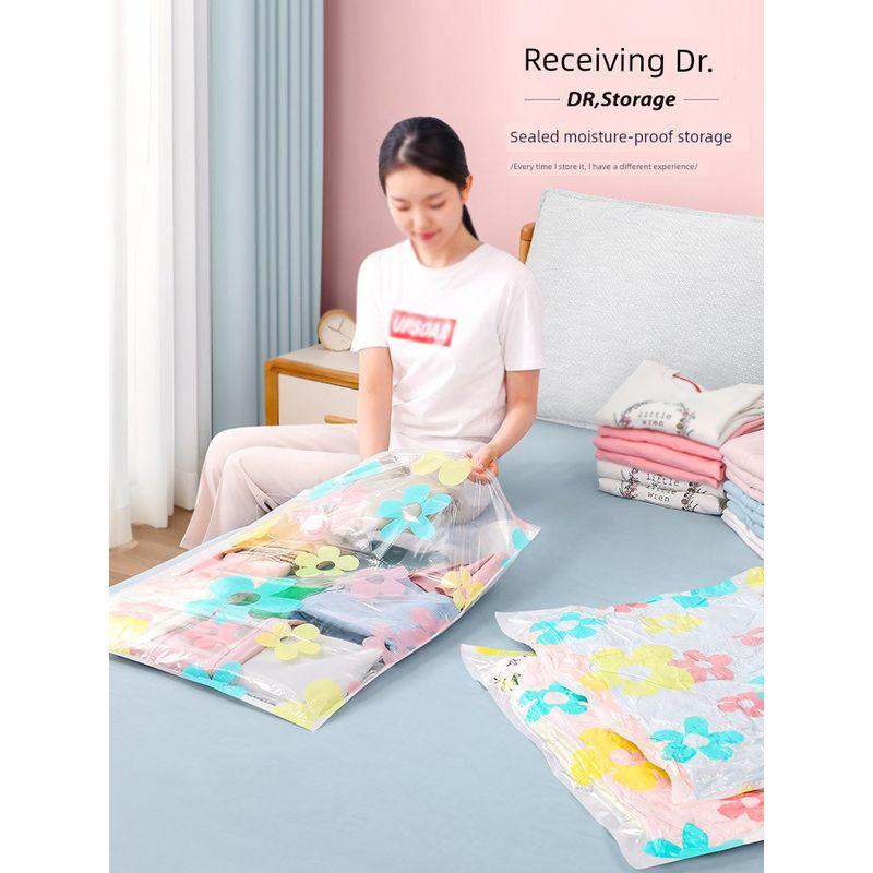 Suction Vacuum Buggy Bag Small Medium Oversized Clothes Quilt Compression Bag Thickened Luggage Clothes Organizer Bag
