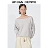 UR 2026 Women's Ribbed Off-Shoulder Short T-Shirt