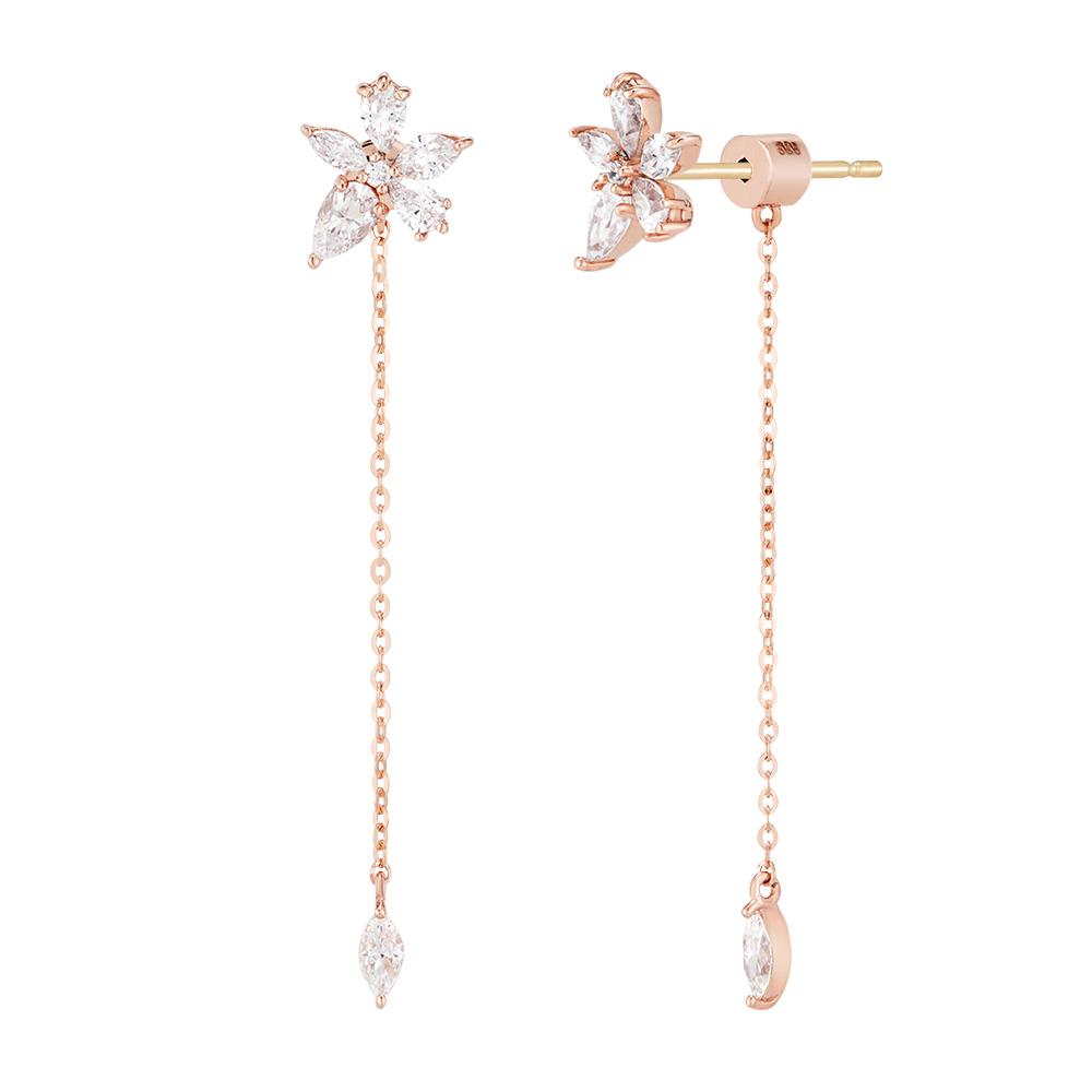 Paul Brial 14K Floria Earrings Pmge0047