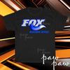 Camiseta Masculina Logo Fox Racing Shox Logo Camiseta Americana Engraçada Tamanho P a 5GG