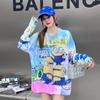 Korean Style Rhinestone Knit Sweater for Women - 2026 Autumn/Winter Plus Size Slimming Top