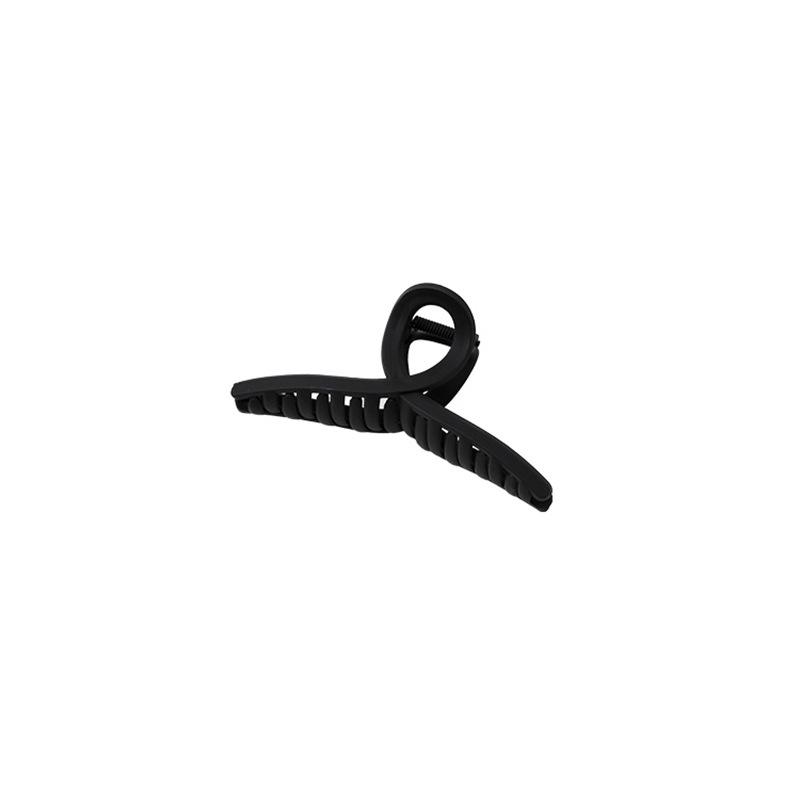Women's Black Large Shark Claw Hair Clip for Advanced Style