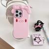 3D Cartoon Rabbit Phone Case for iPhone 12-14 PROMAX, Anti-Fall