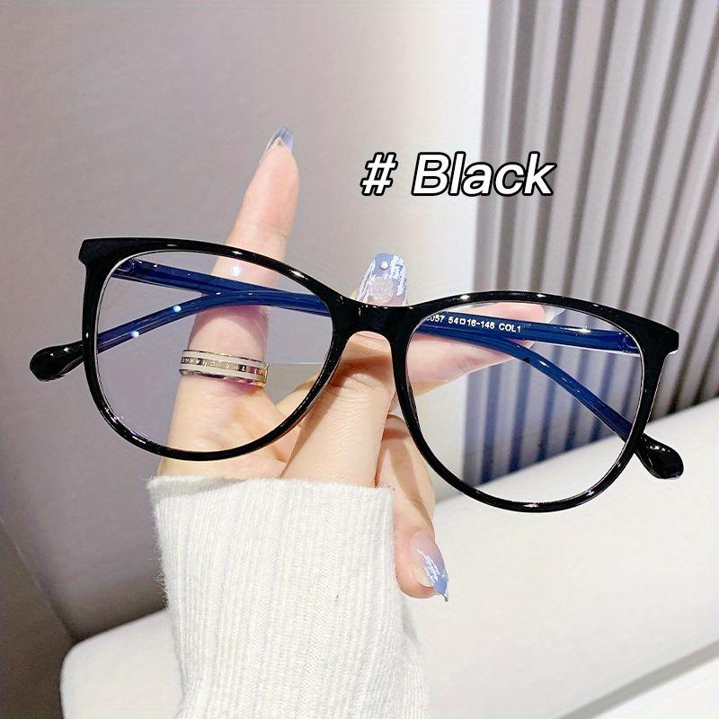 Fashion Glasses for Women Retro Transparent Glasses Anti Blue Light Eyeglass Frame Luxury Brand Design Four Seasons Spectac
