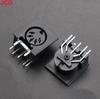 JCD 5/10pcs 652F PCB Panel Mount Female Connector DIN5 DIN 5-Pin Jack DS-5-01 MIDI