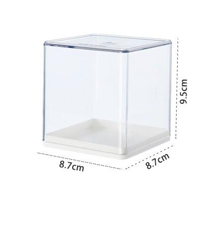 Desktop Blind Box Storage Display Stand, Enlarged Building Block Display Box, Decorative Iem, Transparent Storage Box белый