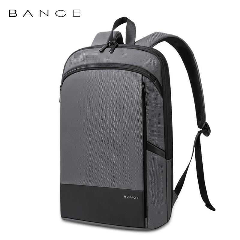

BANGE Men s Lightweight Expandable Laptop Backpack - Casual Oxford Cloth Design 16-inch сірий колір