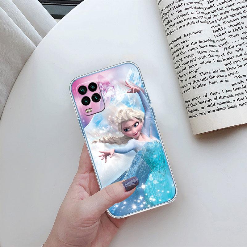 Frozen Olaf Elsa Anna Transparent Phone Case for Motorola Moto G40 G04 G05 One Ace Action Fusion + Plus Hyper Macro Vision Zoom