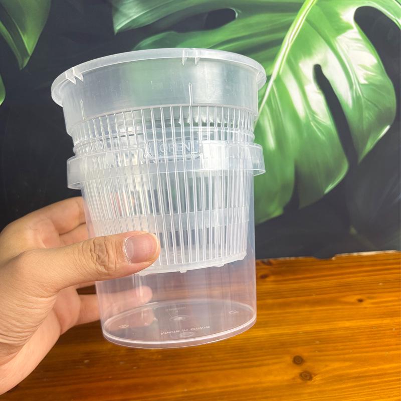 Self-Watering Orchid Pot with Root Control for Easy Maintenance