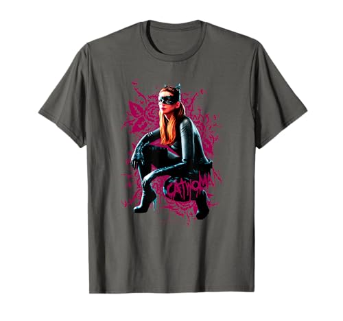 Batman The Dark Knight Rises Catwoman Rose T-Shirt