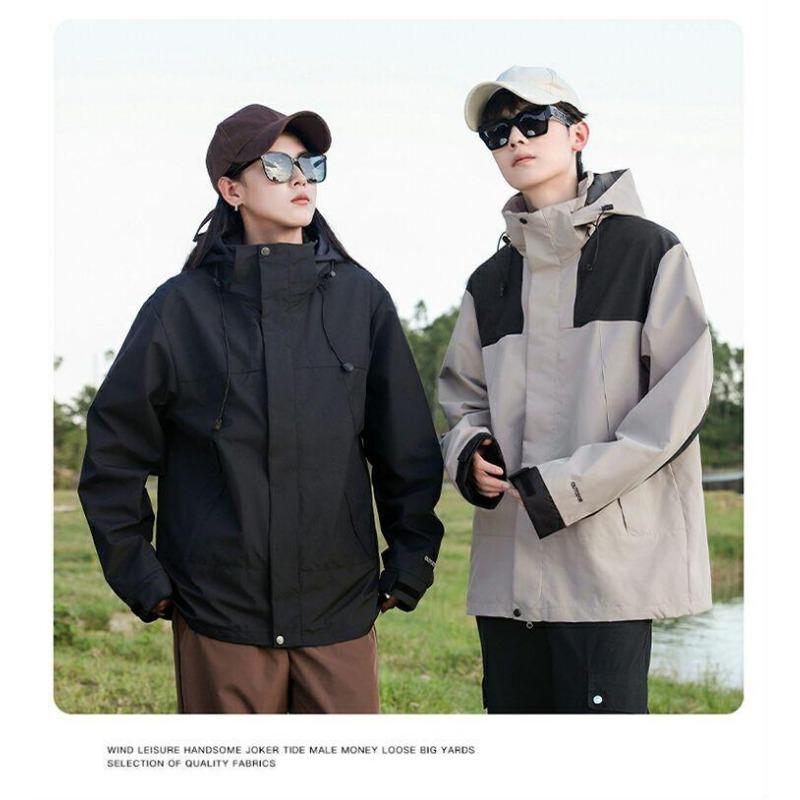 Men Couple Punching Jacket with The Same Windproof Fabric Comfortable Fashion Thin Jacket YG-2368