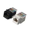 CAT6 RJ45 90-Degree Network Panel Module Connector