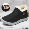 Breathable Men Winter Boots Fashion Ankle Shoes Men Sneakers Waterproof Winter Unisex Slip On Sneakers Soft Mens Casual Shoes