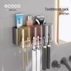 ecoco Wall-Mounted Toothbrush & Cup Holder