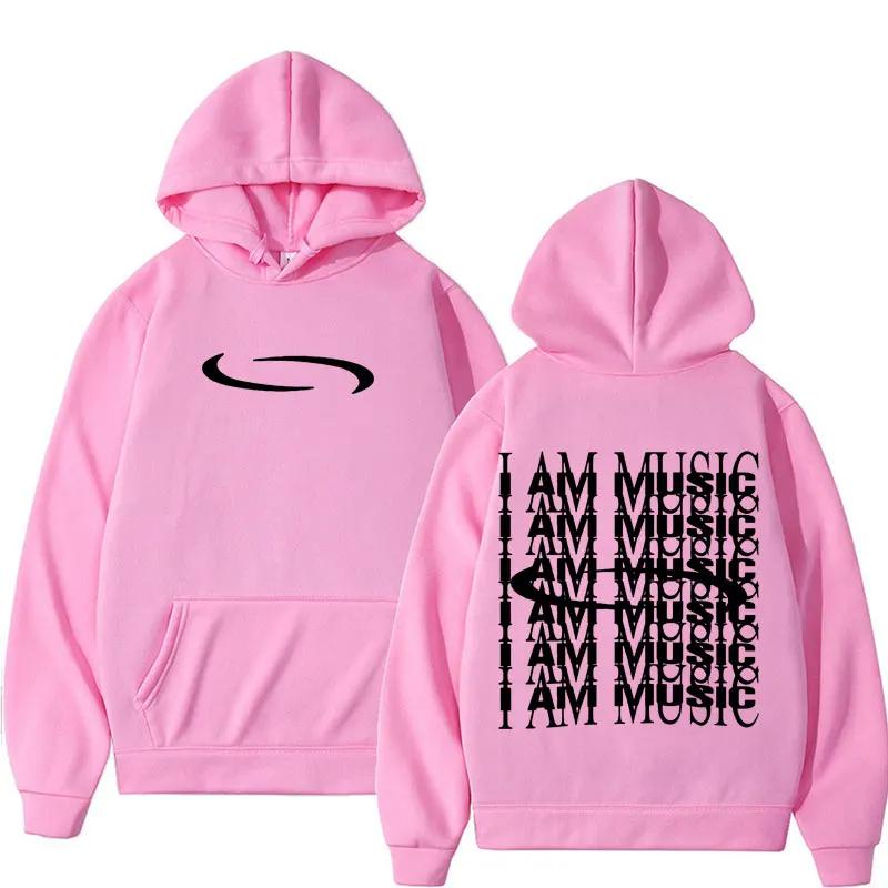 Playboi Carti I AM MUSIC Logo Hoodie Opium Ken Carson Narcissist Tour Antagonist Rap Sweatshirt Men Casual loose Oversized Hoody