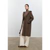Eifini Women's Mid-Length Hooded Wool Coat